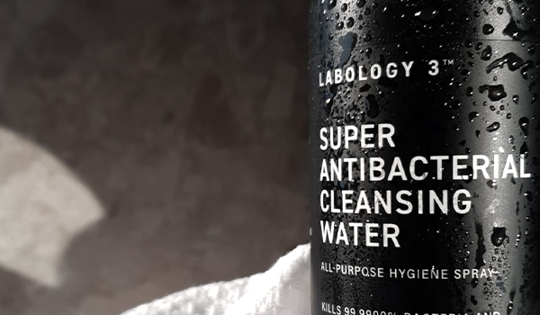 Labology_3 Super Antibacterial Hygiene Water works as quickly as 2 mins on viruses