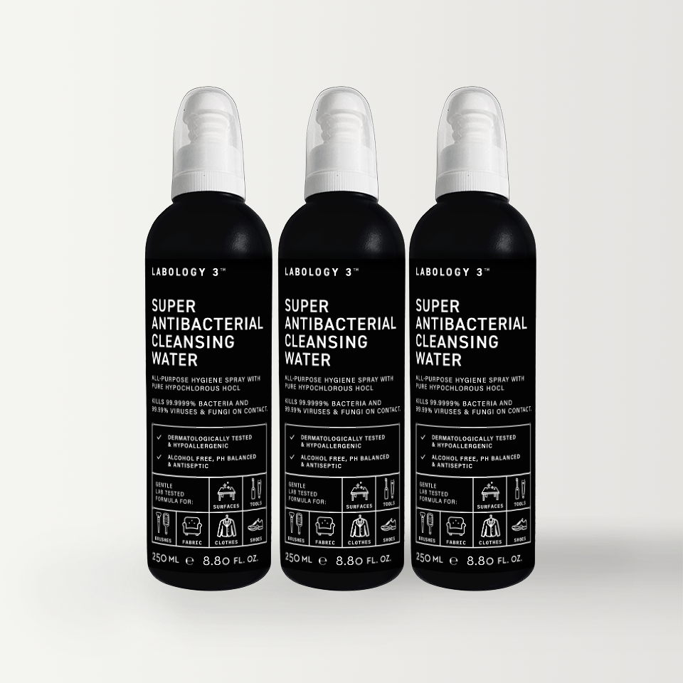 Super Antibacterial Cleansing Water All-Purpose Hygiene Spray - 250ml for Salon Pros